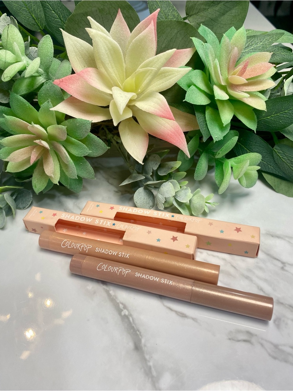 ColourPop Shadow Stix Duo Honey BB & Socialite Cream Shades